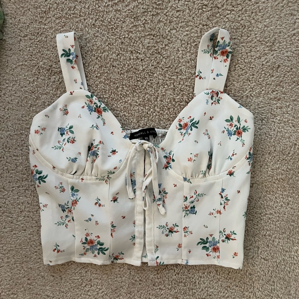Cute spring Corset top